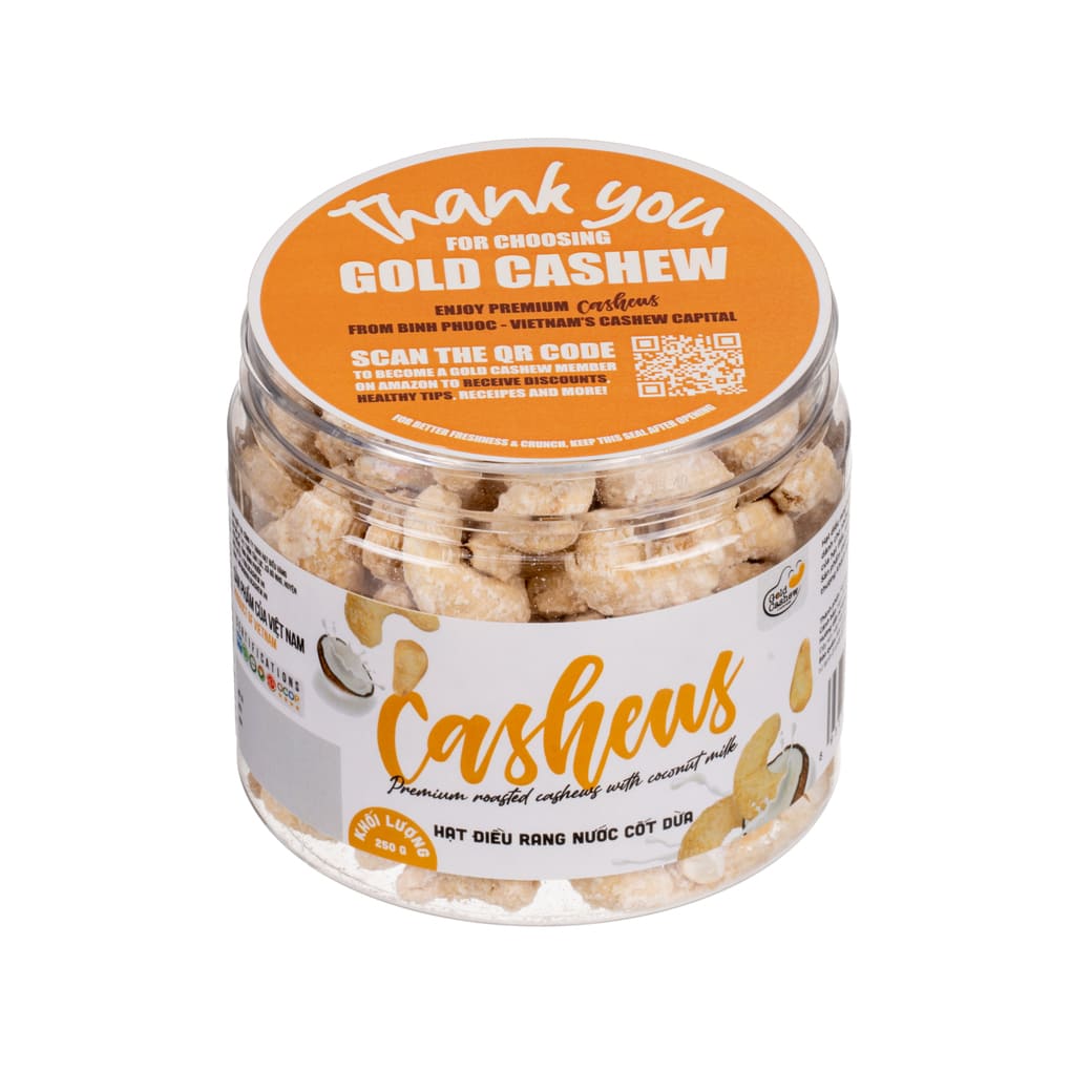 Premium Roasted Cashews with Coconut 250g